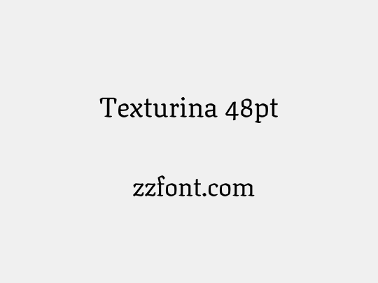 Texturina 48pt