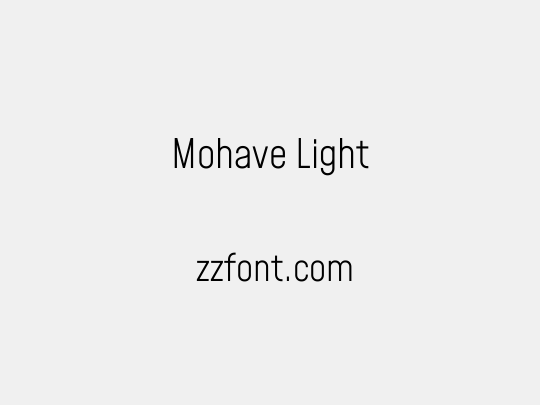 Mohave Light