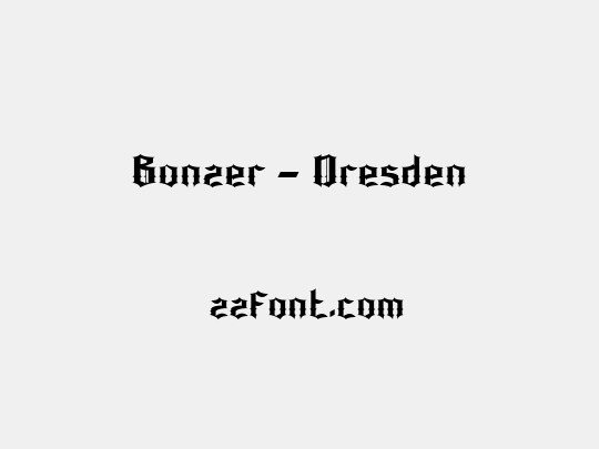 Bonzer - Dresden