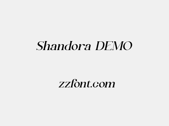 Shandora DEMO