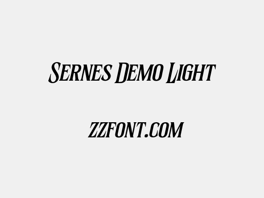 Sernes Demo Light