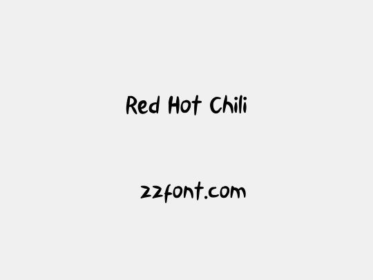 Red Hot Chili