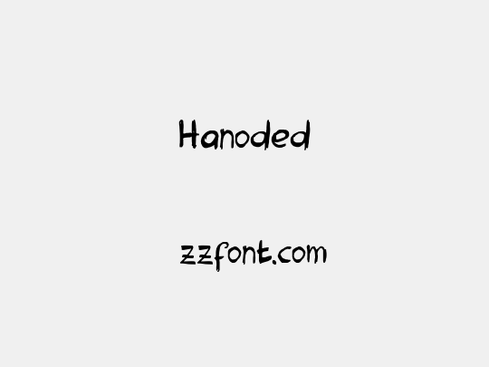 Hanoded