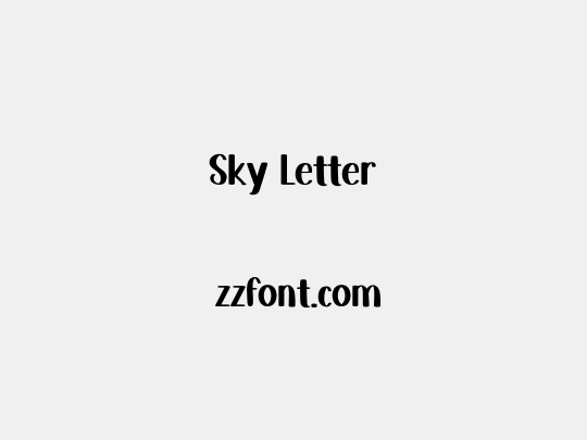 Sky Letter