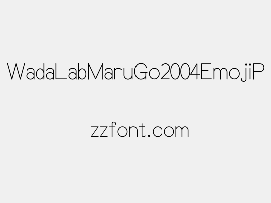 WadaLabMaruGo2004EmojiP