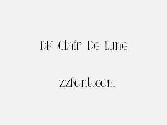 DK Clair De Lune