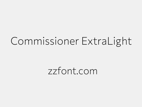 Commissioner ExtraLight