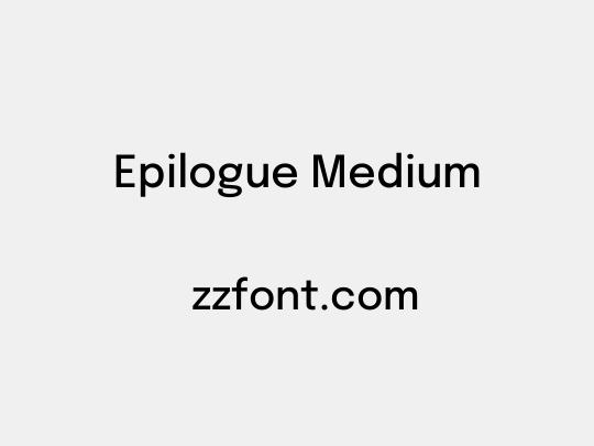 Epilogue Medium