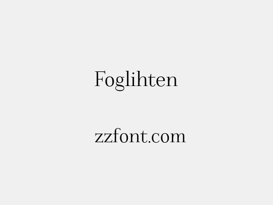 Foglihten