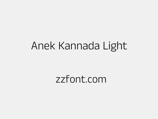 Anek Kannada Light