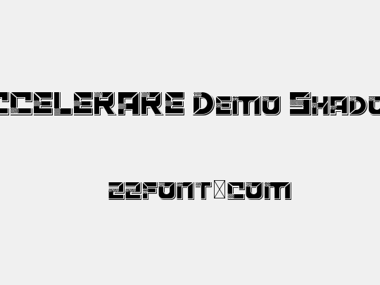 ACCELERARE Demo Shadow