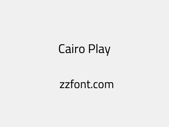 Cairo Play