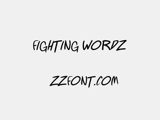 Fighting wordz