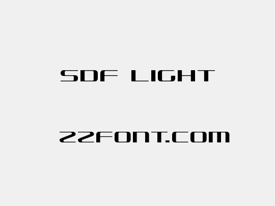 SDF Light