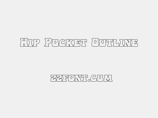 Hip Pocket Outline