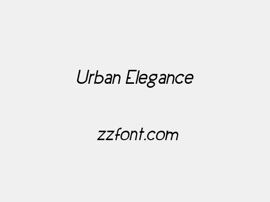 Urban Elegance