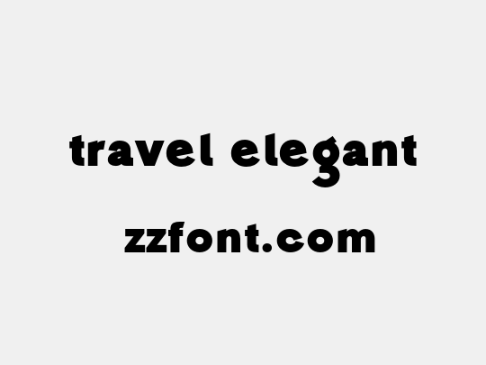 travel elegant