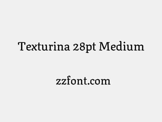 Texturina 28pt Medium