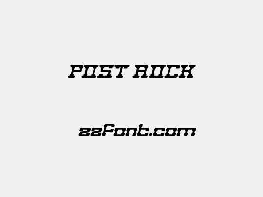 POST ROCK