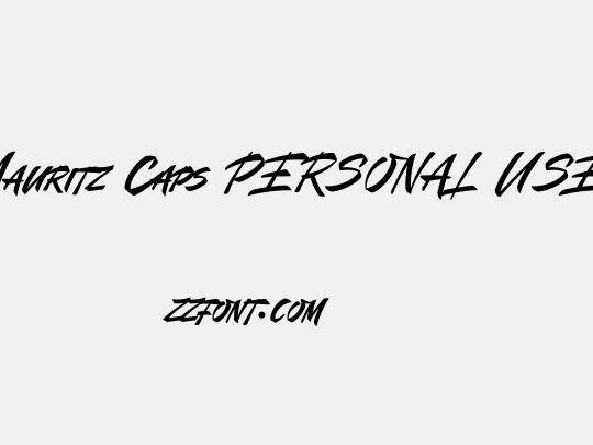 Mauritz Caps PERSONAL USE