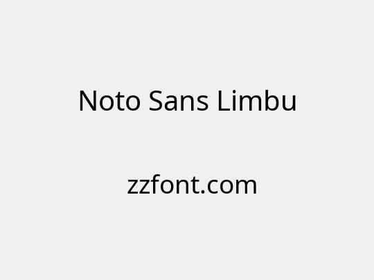 Noto Sans Limbu