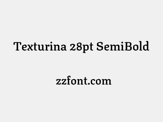 Texturina 28pt SemiBold