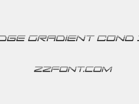 Sky Ridge Gradient Cond Italic