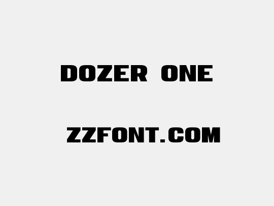 Dozer One