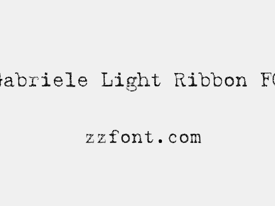 Gabriele Light Ribbon FG