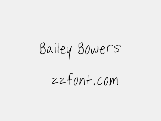 Bailey Bowers