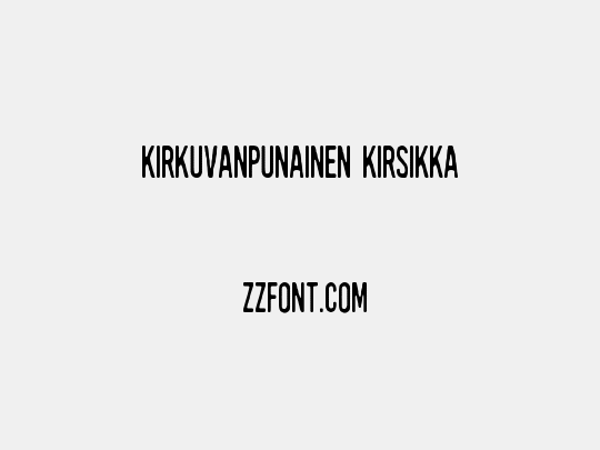 Kirkuvanpunainen kirsikka