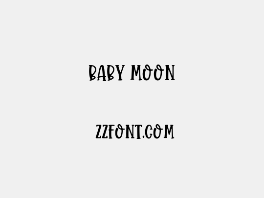 Baby Moon