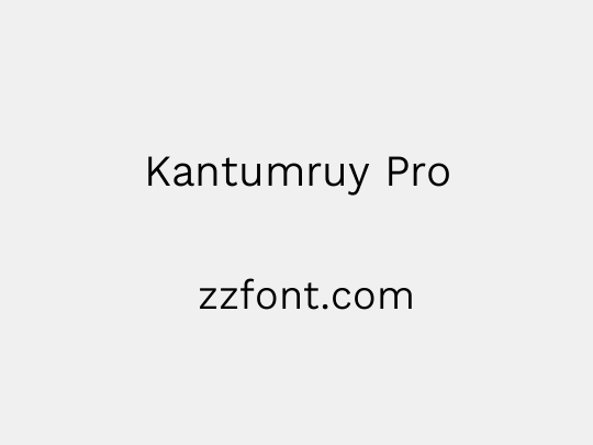 Kantumruy Pro