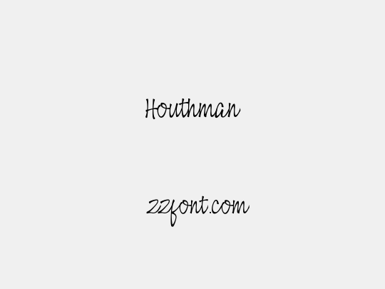 Houthman
