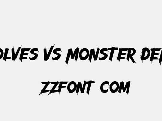 Wolves Vs Monster DEMO
