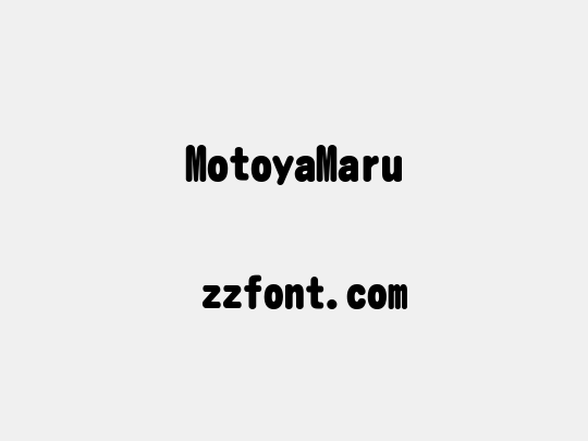 MotoyaMaru