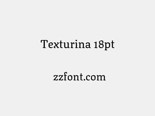 Texturina 18pt