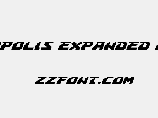 Astropolis Expanded Italic