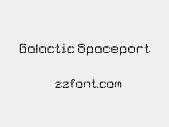 Galactic Spaceport