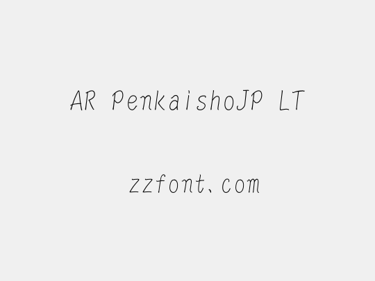 AR PenkaishoJP LT