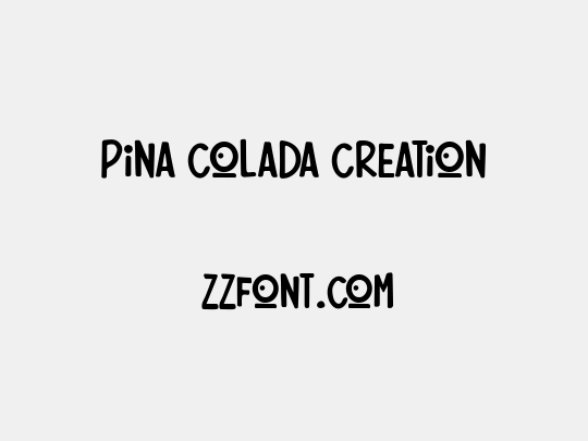 Pina Colada Creation