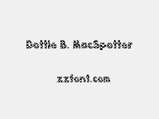 Dottie B. MacSpotter