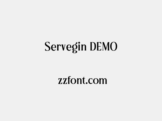 Servegin DEMO