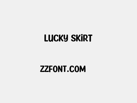 Lucky Skirt