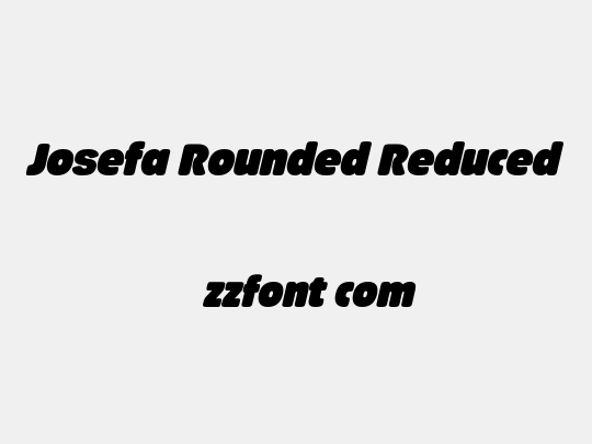 Josefa Rounded Reduced