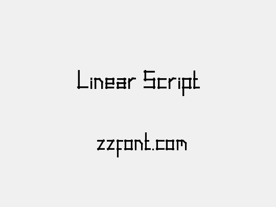 Linear Script