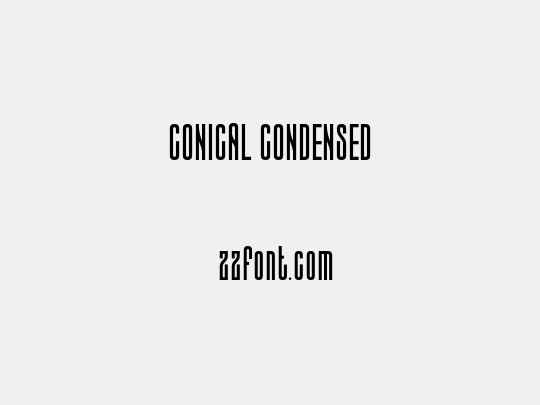 CONICAL CONDENSED