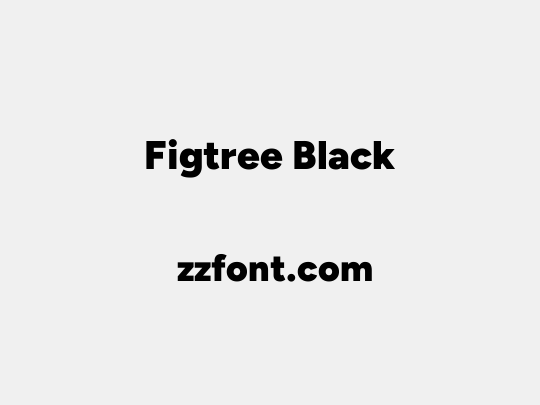 Figtree Black