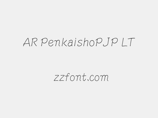 AR PenkaishoPJP LT