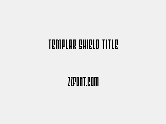 Templar Shield Title